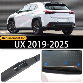 GARDIMU Rear Wiper Blade Assembly, Back Windshield Wiper Blades Arm Accessories Replacement for Lexus UX 2019-2025, Rear Wiper Blade and Arm Set for 250h 300h 2019 2020 2021 2022 2023 2024 2025