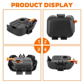 GoaMotors 42291200606 Air Filter for STHIL BG45 BG46 BG55 BG65 BG85 SH55 SH85 BR45C for Zama C1Q-S68 Leaf Blower Parts with Air Filter Back Cover