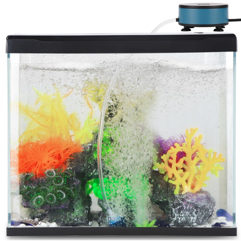 Mini USB Oxygen Pump for Small Fish Tanks DC5V Portable