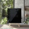 12x12 Inches Black Mirror Acrylic Sheet – 2 Pcs Reflective