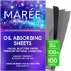 MAREE Oil Blotting Sheets for Face (100 Sheets) - Mineral