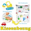 KEAYOO Cot Bedding - 100% Cotton 100X135CM Cot Duvet Cover