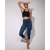 ODODOS Women's High Waisted Pattern Yoga Capri Leggings with Pockets,