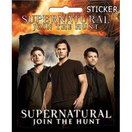 Supernatural - Sam Dean and Castiel - Die Cut Vinyl Sticker Decal by Ata-Boy
