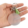 75 Pcs Keychain Blanks Tassel Set Double Sided Dye Sublimation