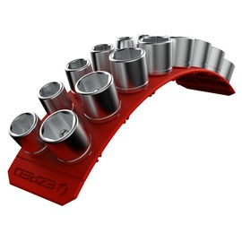 3/8" Magnetic Flexible Socket Holder Holds 18 Sockets Ultra-Flexible Non-Marring Low Profile Design