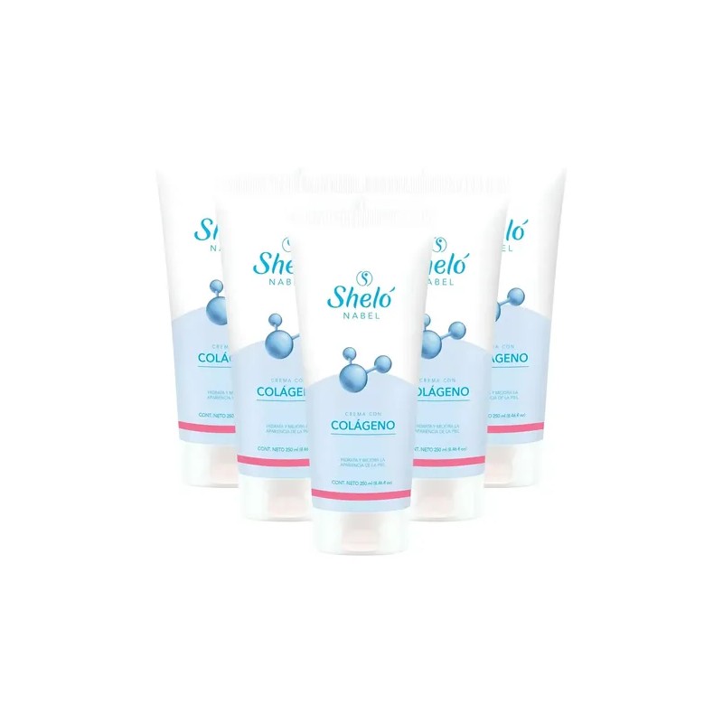 Set Crema Colágeno + Concha Nácar Shelo Aclara Manchas