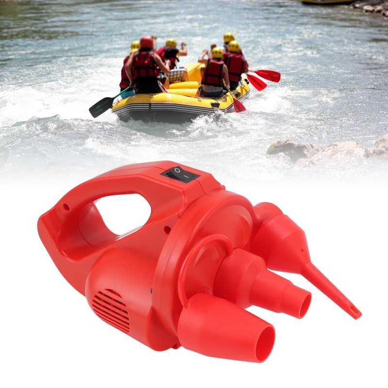 Electric Air Pump ABS Engineering Plastic Compact Inflator For Inflatable