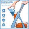 ONCE FOR ALL Upgrade Safe Mandoline Slicer Plus, Biger Size,