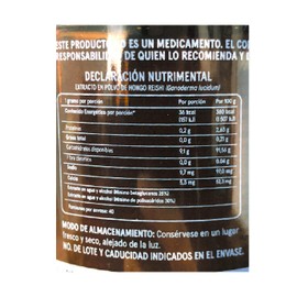 Commons Hongo Reishi en polvo, Suplemento Alimenticio, 50g