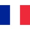 Set of 5 France National Flag Themed Sticker Decal of