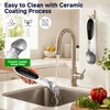 Rechargeable Heated Ice Cream Scoop with LED Display, Safety On/Off