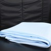 Interweave Healthcare Blue Hospital Thermal Throw Blanket, No Fluff Transfer,