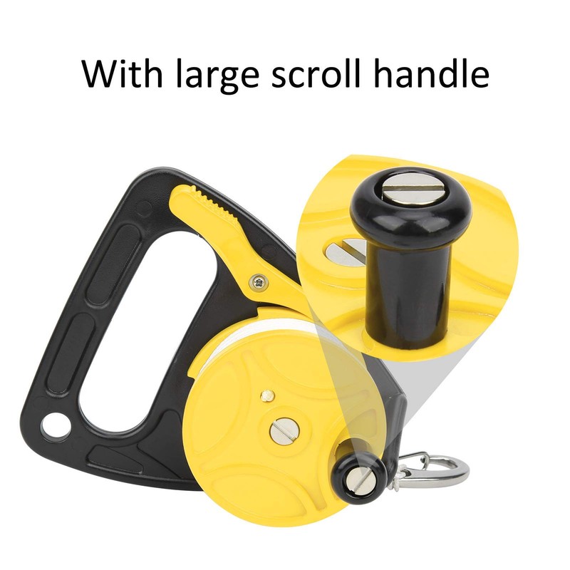150ft Scuba Dive Reel Kayak Anchor with Handle Card Position