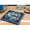 Storms Shape Sailors Artwork Slate Coaster Nautical Ocean Waves Sailing