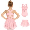 Zaclotre Ballet Leotards for Girls Toddler Sleeveless Hollow Back Dance