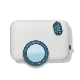 Casper Sleep, Standard Essential Cooling Foam Pillow, White