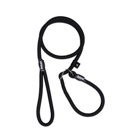 Rebel Petz Training Leash Collar, Large, Black