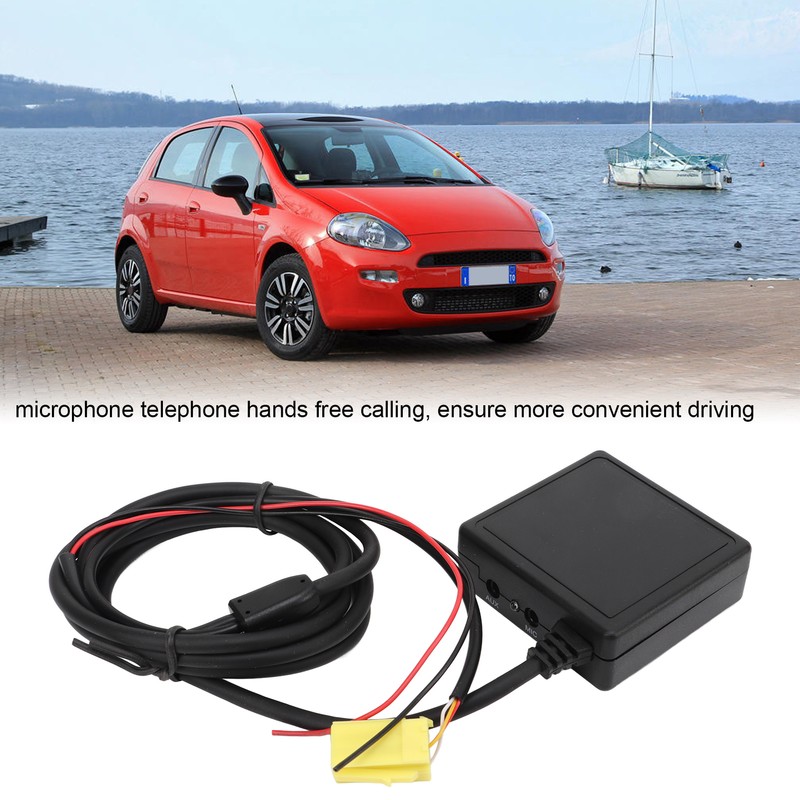 Bluetooth Adapter AUX IN Amplifier Noise Filter Wireless Audio Hands