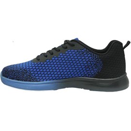 Pyramid Men's Path Lite Seamless Mesh Bowling Shoes - Black/Royal Blue Size 11.5