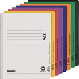 BRUNNEN Fact Recycled File Folders Set of 8