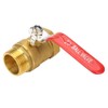 Hilitand DN25 (1" BSP) Brass Ball Valve