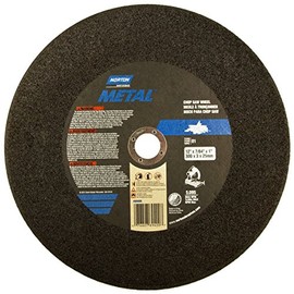 Cutoff Wheel,Metal,12"x7/64"x1",5095rpm