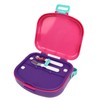 Bento Lunch Box ABS Separate Compartments with Buckle Handle Leakage