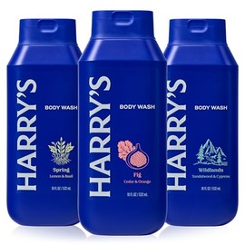 Harry's Body Wash for Men Variety Pack - 3 x 532ml Signature Scents - Sulphate, Paraben & Dye Free - Moisturising, Cleansing & Deep Cleanse - Perfect for Sensitive Skin