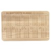LAUBLUST Children's Breakfast Board – 1x1 Maths Engraving – Approx.