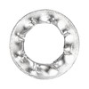sourcing map M4 100Pcs Internal Tooth Washers, 304 Stainless Steel