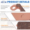 Yeoflagtrade Rear Disc Brake Pads Replacement for SSR 125cc 110cc
