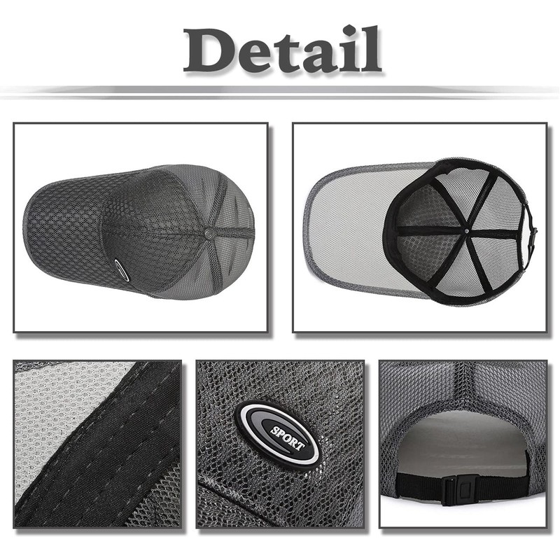 White Fang CA581 Mesh Cap, Logo Hat, Brim Length, Sports,