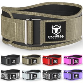 Weight Lifting Belt for Men and Women - Performance Auto-Locking Weightlifting Belt for Functional Fitness, Olympic Lifting and Training Workouts - Squats, Deadlift (Green, Large)