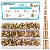 MAPVOLUT 405-Piece Metric Rivet Nut Assortment Kit | M3-M12 UNC