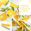 SITAKE 140cm Diameter Round Tablecloth, Polyester Wipeable Circular Table Cover,