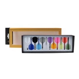 CUESOUL ROST 77 Integrated Dart Shaft and Flight, Big Wing Shape, Colour Collection, Pack of 12
