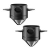 2 Pieces Coffee Filter Cup, Coffee Filter, Filter Cup Holder,