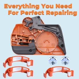 435 Clutch Cover Assembly for Husqvarna 435 Chainsaw Chain Brake Clutch Cover 536329204, Chain Brake Assembly Clutch Side Cover For Husqvarna 435 X-Torq Chainsaw Parts with Snap Clips Bar Nuts