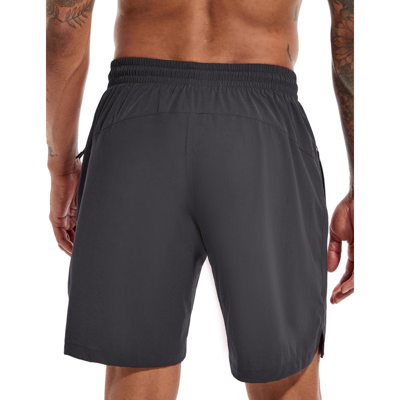 Atforna Men's Long 2-in-1 Swimming Shorts with Compression Quick-Drying Breathable