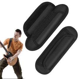 YONTTQNN Shoulder Pads, Set of 2, Shoulder Pads, Backpack, Shoulder Pad, Shoulder Strap Cover, Universal Type, 9.6 x 3.0 inches (24.5 x 7.5 cm), Shoulder Bag, Anti-Slip, Cushioned, Easy Removal, Bag