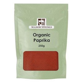 Organic Paprika Powder 250g by Manor Springs Organic