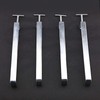 Micro Traders 4Pcs Profile Bricklaying Clamp, 12 Inch Galvanized Steel