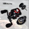 Fiblink Baitcasting Fishing Rod and Reel Combo, 4-Piece Portable Travel