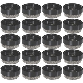 Wagner QuickClick Furniture Glides in Various Sizes, Furniture Protectors to Screw, Glue and Press In, DIY Floor Glides Set, VAS170