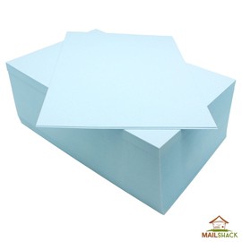 250 Sheets of A5 Ice Blue Paper 230gsm Compatible with Laser & Inkjet, Printers & copiers. Great for Arts and Craft, Whether at Home, Business or School!