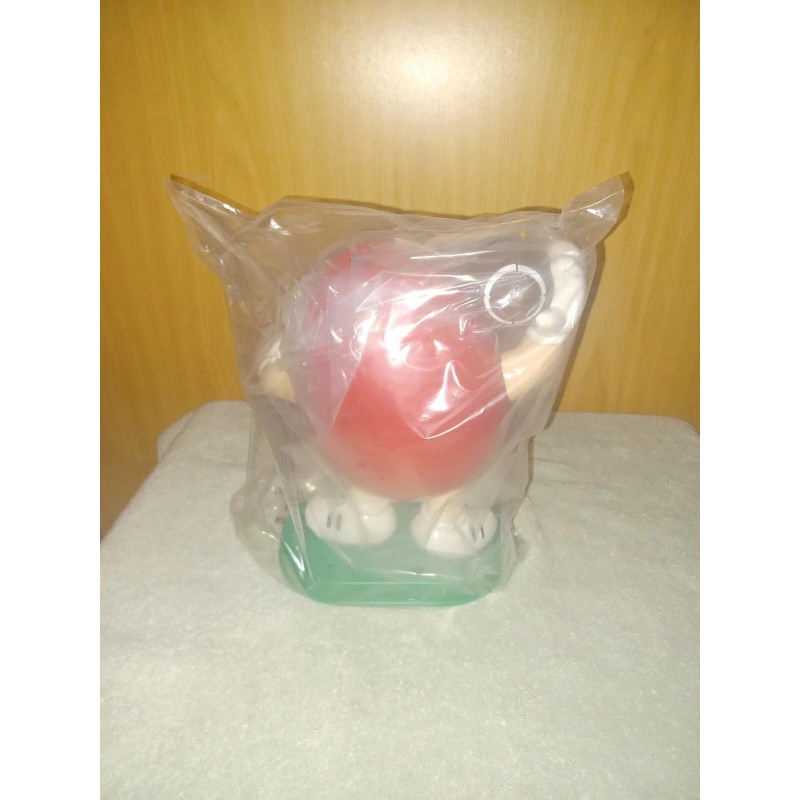 M&M Sport Red Football M&M Candy Dispenser 1995 NISP!