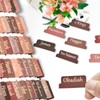 Gold Foil Earthy Brown Bible Tabs for Women/Men/Kids, 100 Laminated