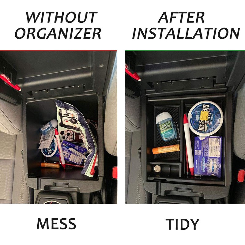 JKCOVER Center Console Accessory Organizer Compatible with Toyota Tacoma 2016