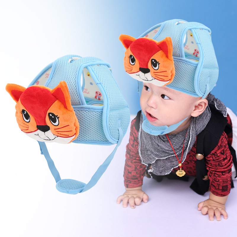 Baby Infant Toddler Safety Hat Head Cushion Washable Elastic Children